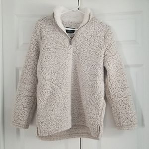 Sherpa pullover, size small